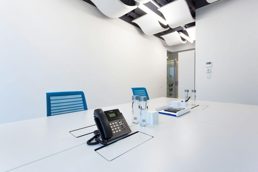 Téléphone IP de bureau moderne pour un standard téléphonique 3CX